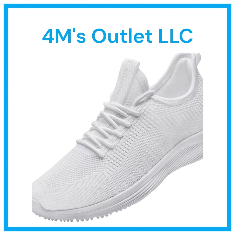 Womens Walking Shoes Slip On Lightweight Memory Foam Cheer Sneakers for Tennis G